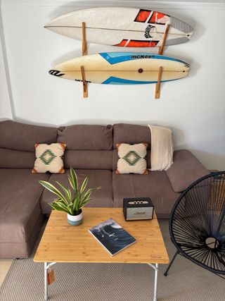 Mesa camping Soplair bambú