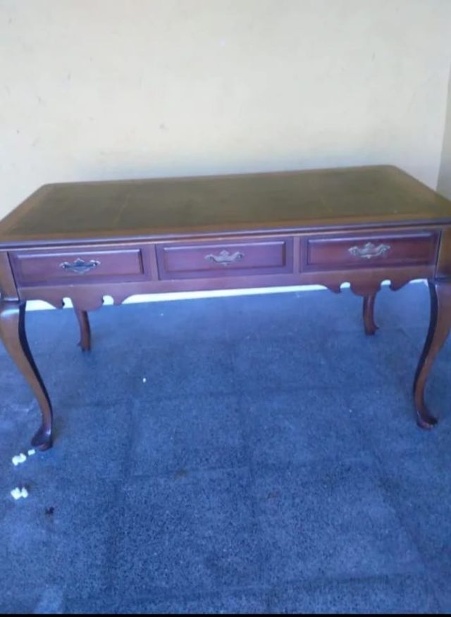 Mesa despacho de madera vintage