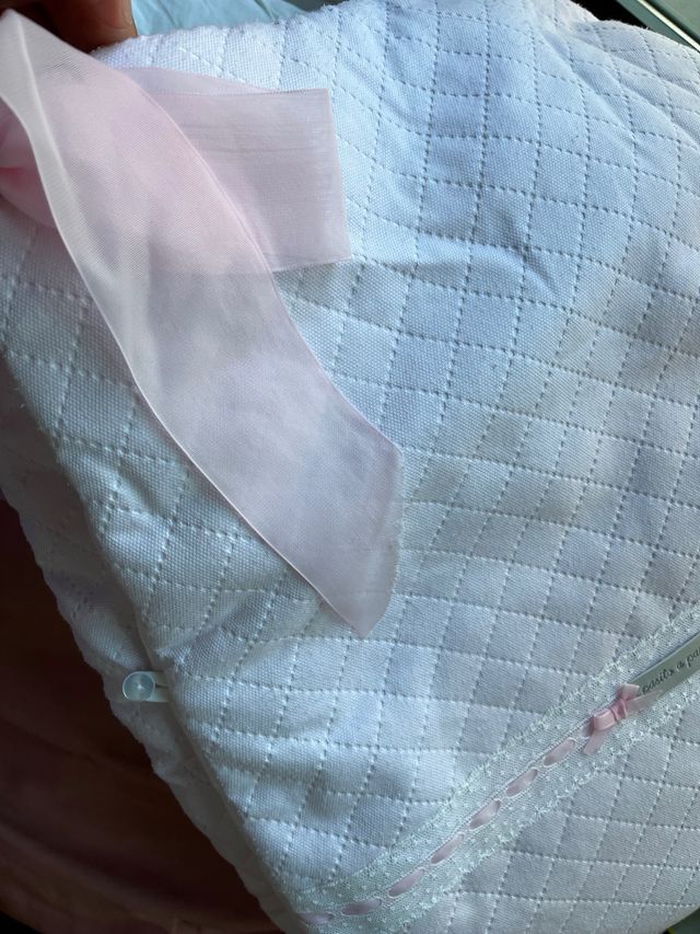 Saco bebé Pasito a Pasito rosa