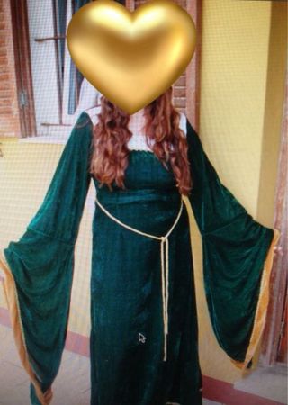 Costume da Donna Medievale per adulto