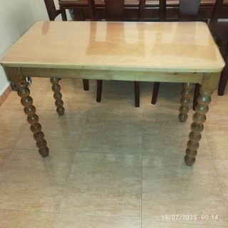 Mesa camilla rectangular madera
