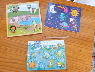 Rompecabezas infantiles de madera