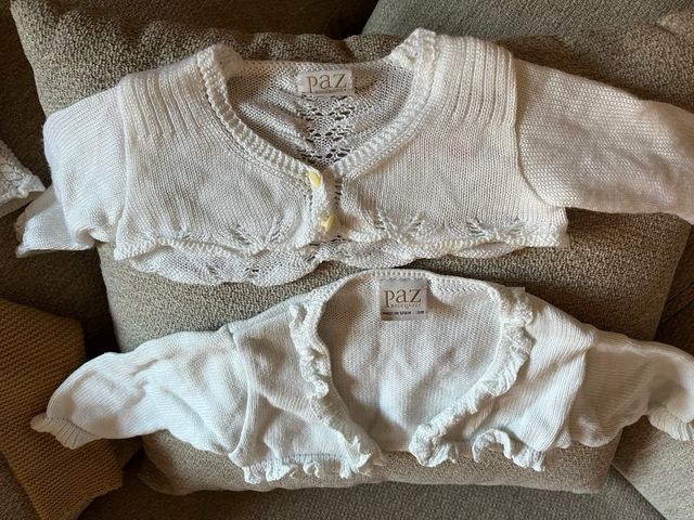 Chaquetitas bebé Paz Rodríguez (3m)