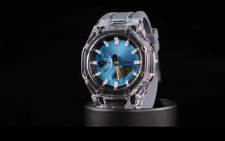  Correa Naranja transparente Casio GA 2100/2110/B2