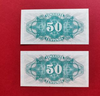 SC 50 Céntimos España 1937 sin circular republica 