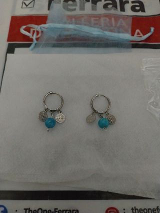 Orecchini Argento - Turchese