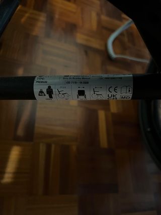 Silla de ruedas Breezy premium plegable