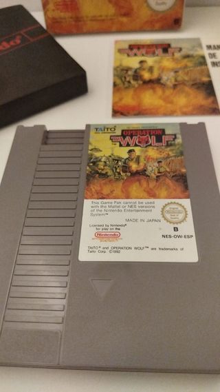 NES Operación Wolf - Taito