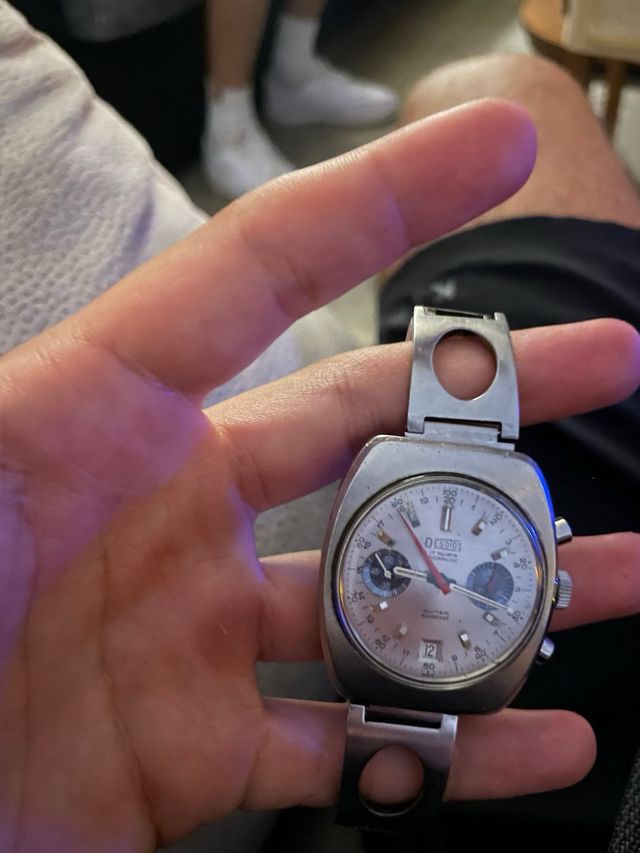 Reloj chronograph vintage