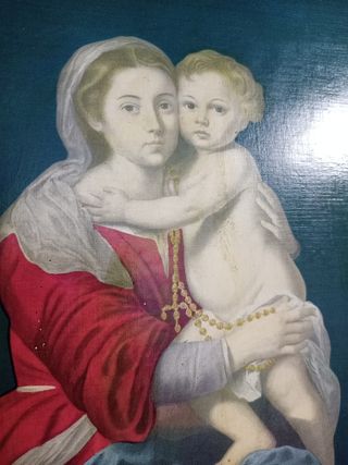 Virgen Rosario  con Niño - ( Murillo )±