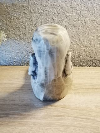 Cenicero alabastro Art Nouveau