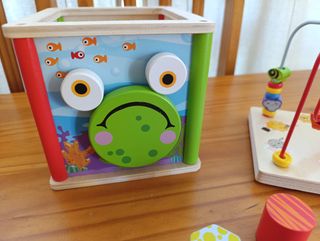 Juguete de madera educativo