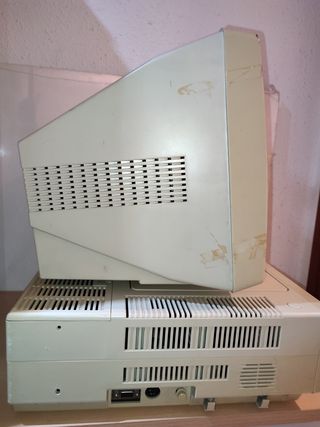Amstrad PC1512 SD con monitor reparación/desguace