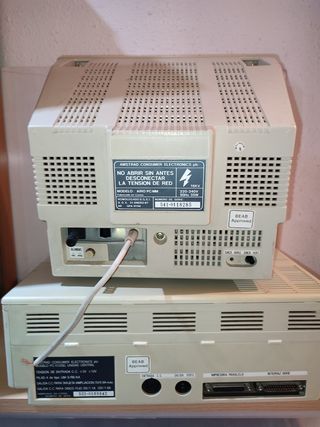 Amstrad PC1512 SD con monitor reparación/desguace