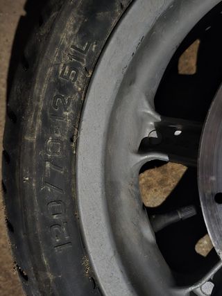 Llanta y horquilla Benelli 491 49cc