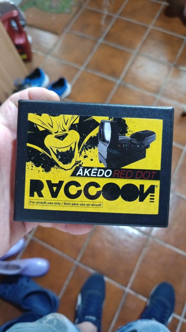 Akedo Red Dot Raccoon Airsoft