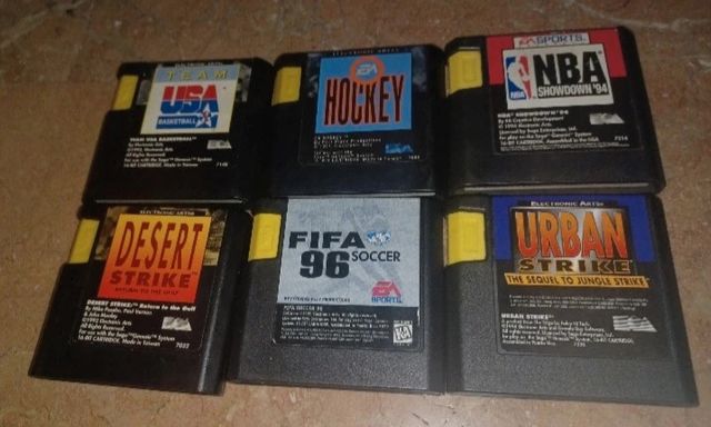 8 Giochi Sega Mega Drive. Singoli.