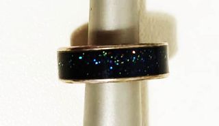 Anello glitter anni '90