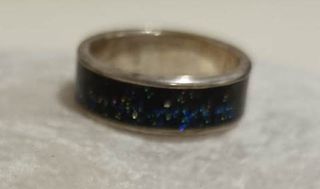 Anello glitter anni '90