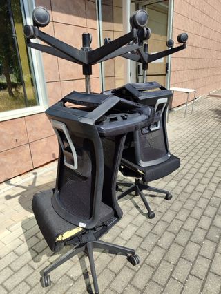 LOTE de 58 sillas oficina - usadas