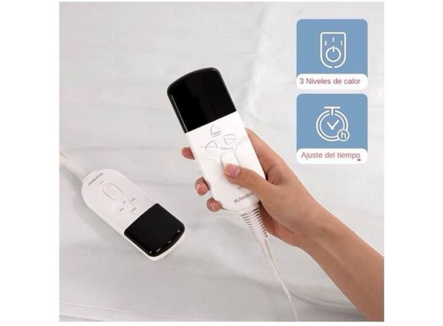 Manta eléctrica doble - Suave y cálida