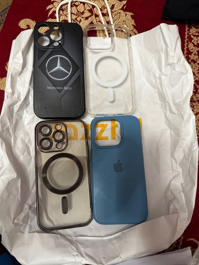 Fundas iPhone 15 Pro - 4 unidades no negociable