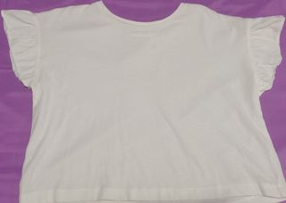 Camiseta blanca niña 