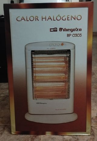 Calentador halógeno eléctrico Orbegozo