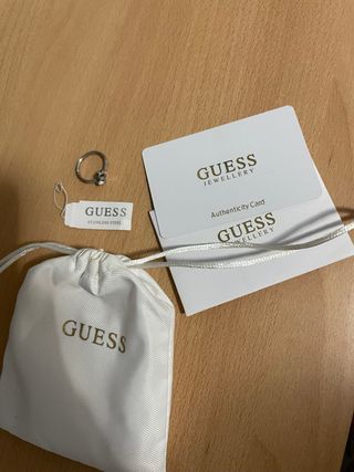 Anillo Guess Plata