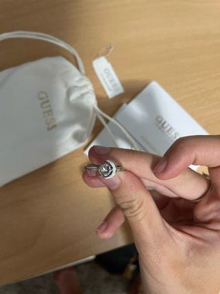 Anillo Guess Plata