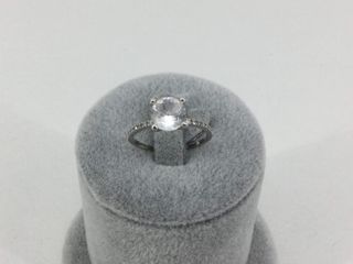 anillo oro 18k con piedra con diamante