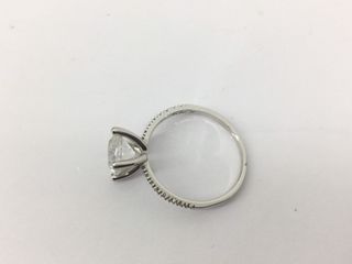 anillo oro 18k con piedra con diamante