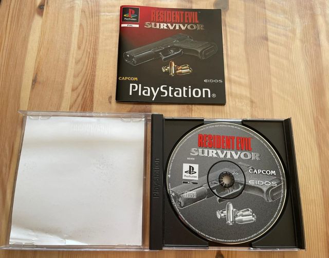 Resident Evil Survivor - PlayStation 1 PAL IS.