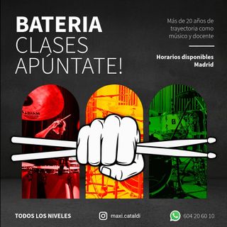 Clases de batería en Madrid