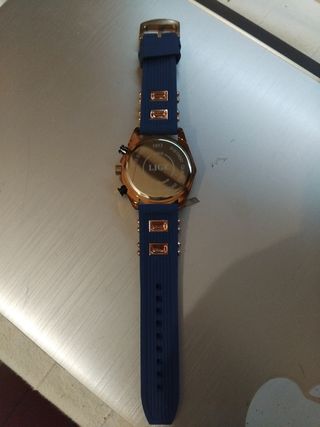 Orologio LIGE uomo blu e oro