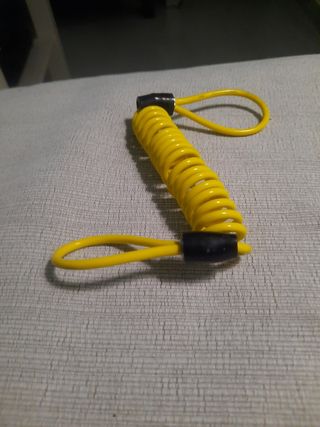 Cable espiral seguridad Luma motos 49cc
