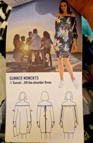 Vestido Salsa L estampado flores