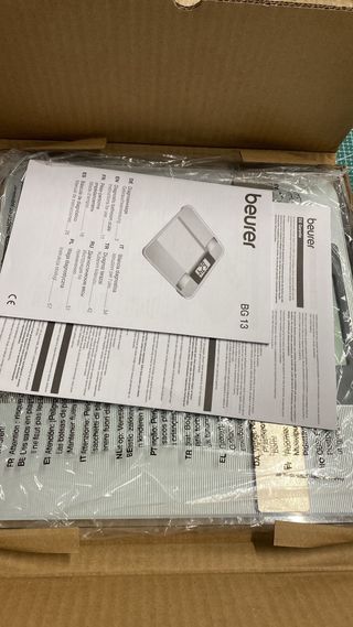 Báscula Baño Beurer BG13 - Diagnóstica - de vidrio