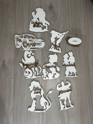 Meseros Disney madera artesanales