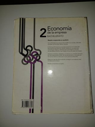 Economía de la Empresa 2 Bachillerato