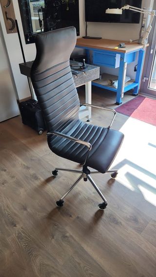 Poltrona ufficio pelle ecologica