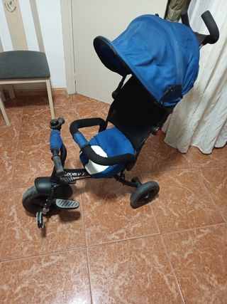 Triciclo Bebé - Azul - Como Nuevo- Tres posiciones