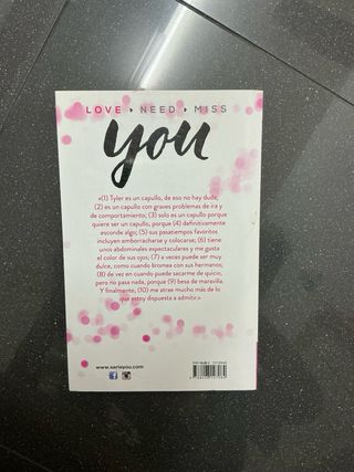 You1. Love you: You 1 You 2. Need you: You 2