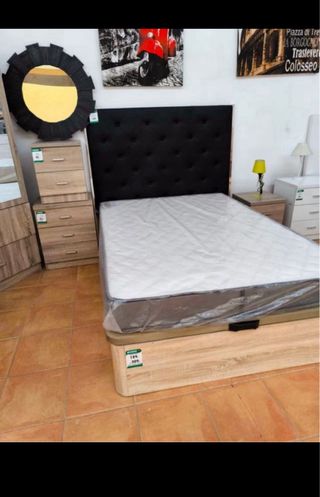 Canapé abatible + colchón