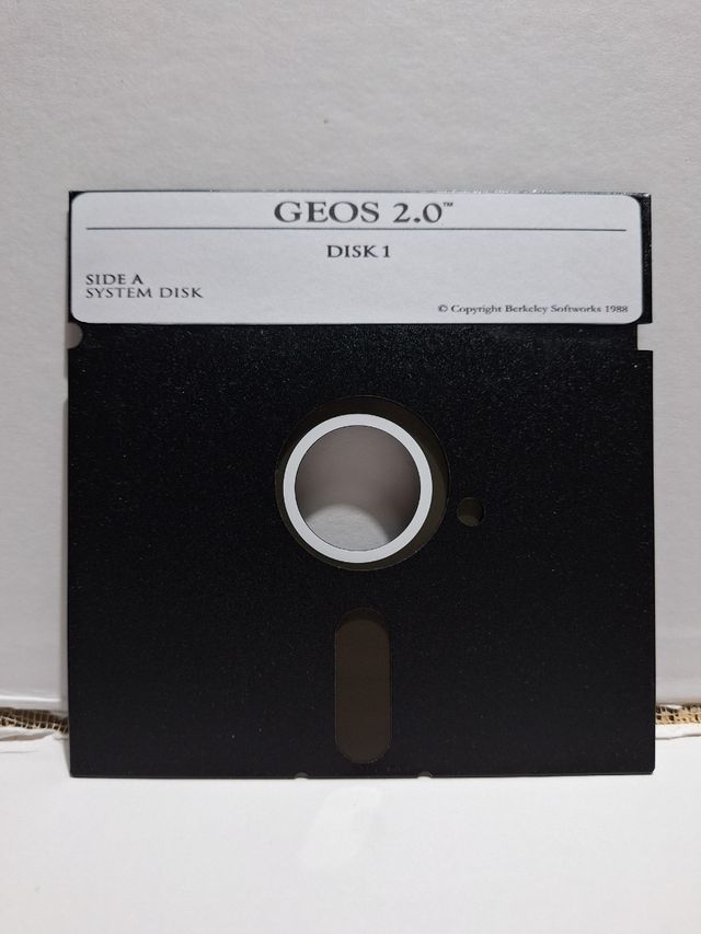Commodore 64 GEOS 2.0 versione Completa