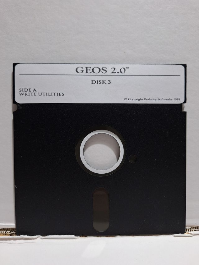 Commodore 64 GEOS 2.0 versione Completa