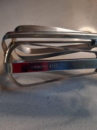 Batidora de huevos vintage metal