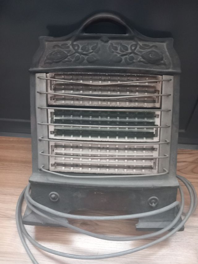 Estufa eléctrica Veluos antigua