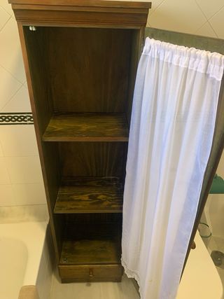 Mueble baño madera - Armario baño