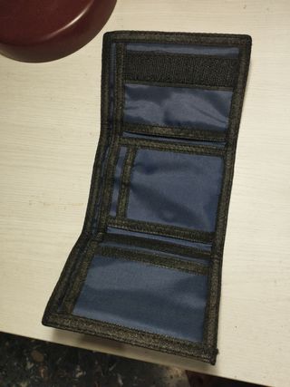 Cartera Fila azul y negra